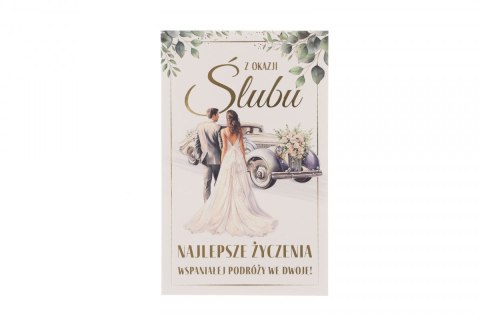 Kartka składana ślub A5 Art Nuvo (5905771370602)