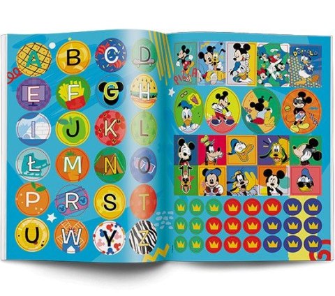 Książeczka edukacyjna Disney Uczy. Miki. Kaligrafia Ameet (UKA 9301)