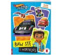 Książeczka edukacyjna Hot Wheels™. Baw się i naklejaj Ameet (STB 1601)