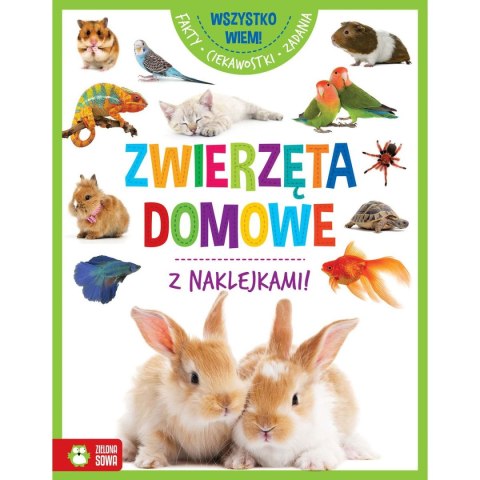 Książeczka edukacyjna Wszystko wiem! Zwierzęta Zielona Sowa
