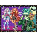 Puzzle Planeta Milo Elekryzujący dzień Monster High 4w1 el. Trefl (34655)