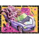 Puzzle Planeta Milo Elekryzujący dzień Monster High 4w1 el. Trefl (34655)