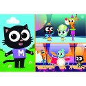 Puzzle Planeta Milo Przygody małego Kotka Milo 24 el. Trefl (14371)