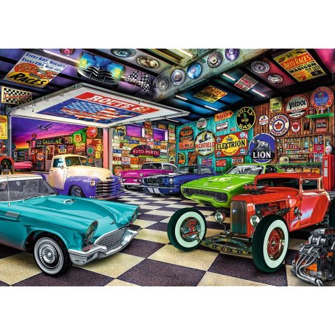 Puzzle Premium Plus Garaż kolekcjonera samochodów 1000 el. Trefl (10845)
