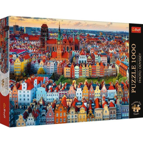 Puzzle Premium Plus Widok na Gdańsk 1000 el. Trefl (10856)