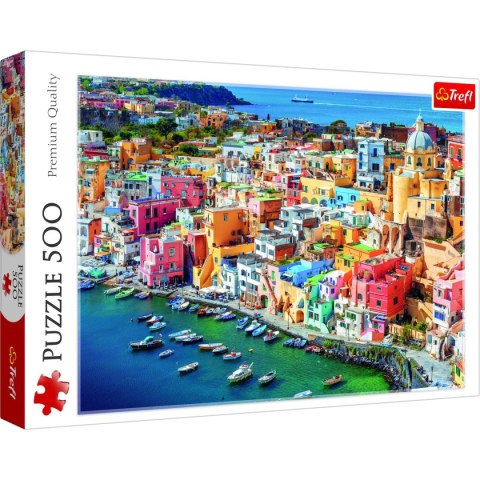 Puzzle Procida, Kampania, Włochy 500 el. Trefl (37476)