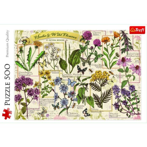 Puzzle Zioła lecznicze 500 el. Trefl (37478)