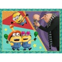 Puzzle Zwariowane Minionki 4w1 el. Trefl (34648)