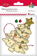 Ozdoba drewniana Craft-Fun Series Zawieszka choinka Titanum (HB-040)