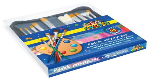 Pędzel drewniany uchwyt Flamingo (SR-B63)