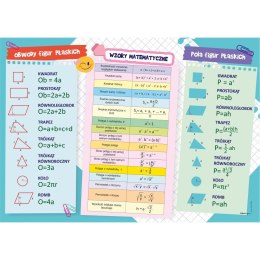 Podkład na biurko matematyka mix PVC PCW Henry (5907465662475)