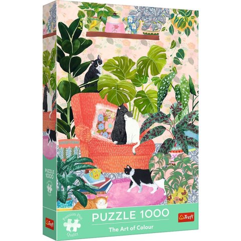 Puzzle The Art of Colour Premium Plus Nie ma to jak w domu 1000 el. Trefl (10892)