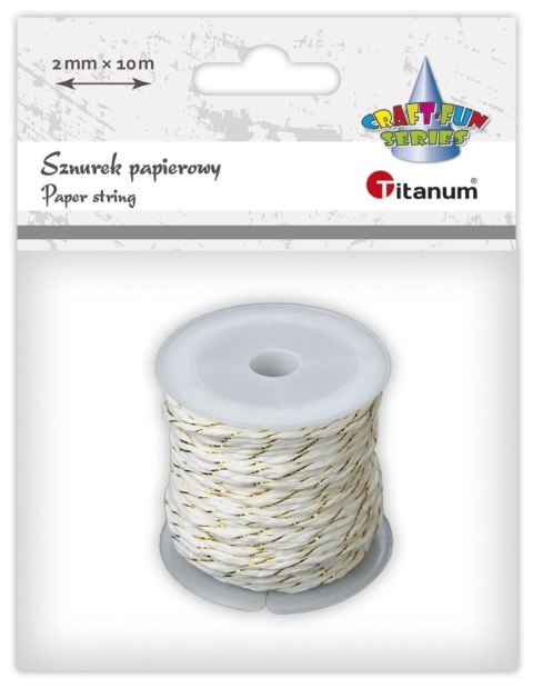 Sznurek Craft-Fun Series papierowy 10m Titanum (24BR0201-16)