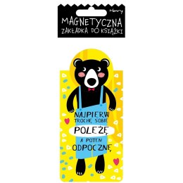 Zakładka do książki magnetyczna NW MISIEK POLEŻE Henry (5907465661003)