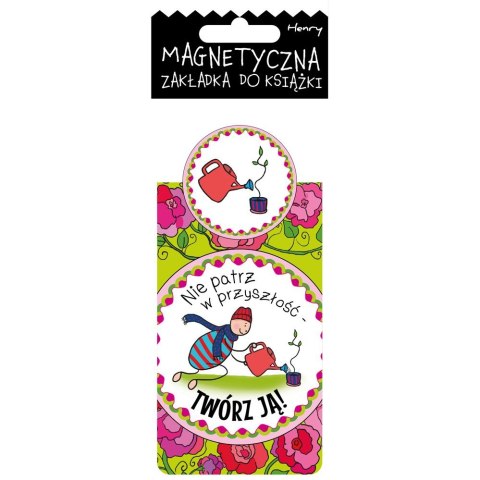 Zakładka do książki magnetyczna NW NIE PATRZ W PRZYSZŁOŚĆ Henry (5907465660921)