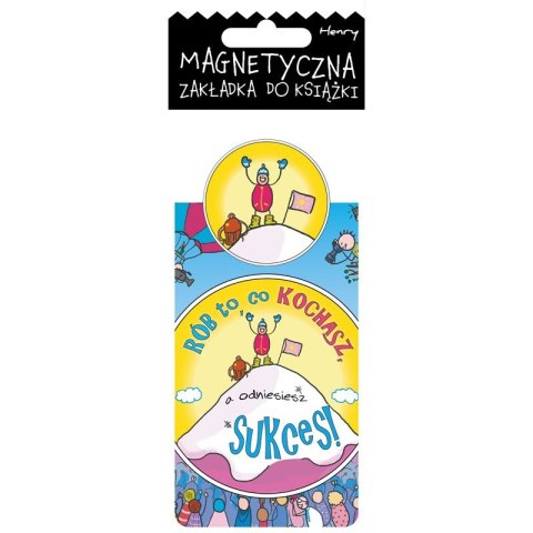 Zakładka do książki magnetyczna NW RÓB TO CO KOCHASZ Henry (5907465660938)