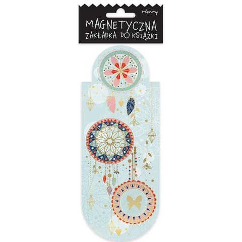Zakładka do książki magnetyczna OWAL2 BŁĘKITNE ŁAPACZE Henry (5905701482078)