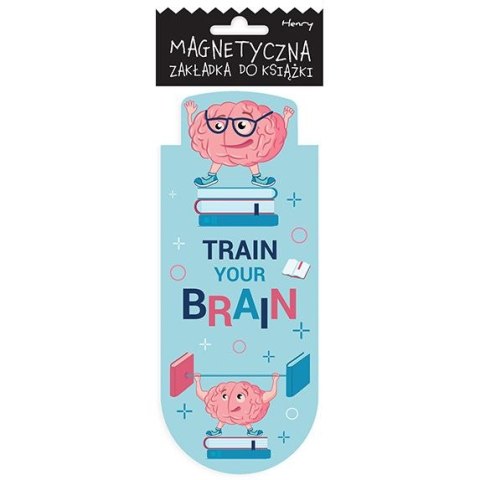Zakładka do książki magnetyczna OWAL2 MÓZG Henry (5905701482122)