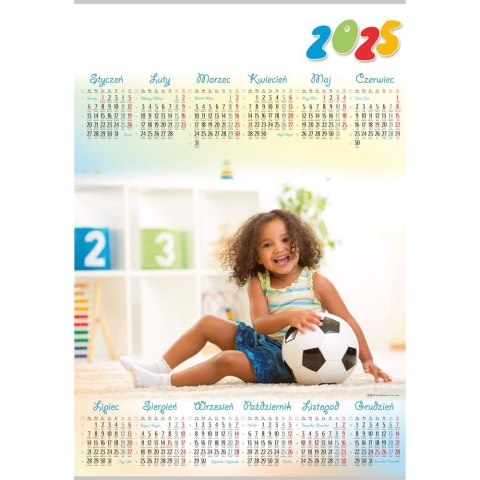 Kalendarz ścienny ALA plakatowy 607mm x 880mm Lucrum (PL10)