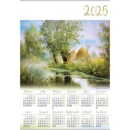 Kalendarz ścienny RUCZAJ plakatowy 607mm x 880mm Lucrum (PL09)
