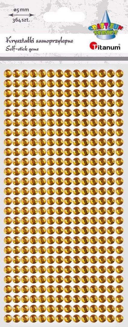 Kryształki Craft-Fun Series 39264000 złote Titanum (24BR0201-151)