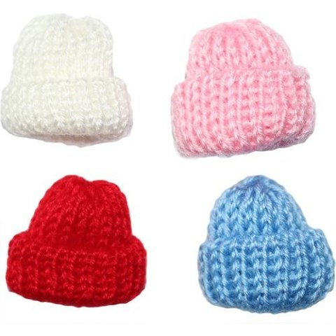 Ozdoba materiałowa Craft-Fun Series czapeczki włóczkowe Titanum (172284)