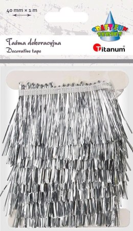 Ozdoba piankowa Craft-Fun Series Taśma plastikowe frędzle Titanum (23BR1218-3)