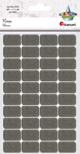 Rzepy Craft-Fun Series samoprzylepne 40 szt Titanum