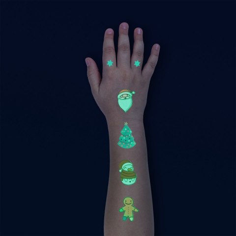 Tatuaż świąteczny świecący w ciemności Arpex (BN1304)