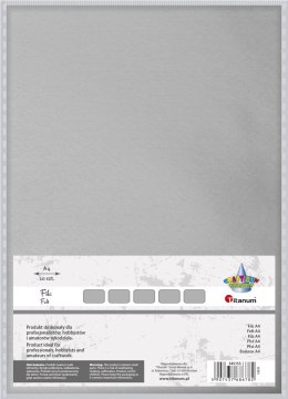 Filc Craft-Fun Series A4 kolor: szary 10 ark. [mm:] 210x297 Titanum (077)