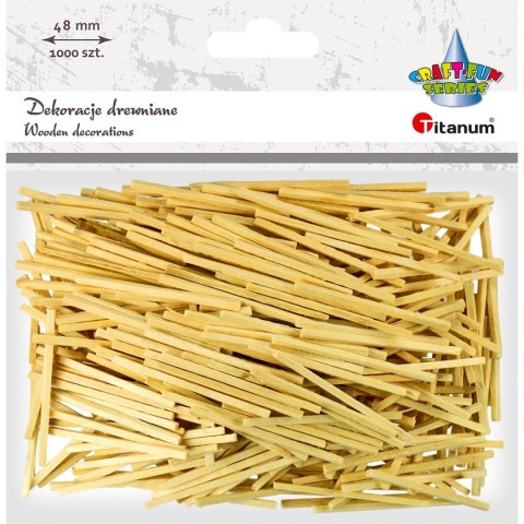 Ozdoba drewniana Craft-Fun Series patyczki Titanum (175051X)