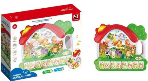 Pianino 23cm ze światłem i dźwiękiem Icom (7219906)