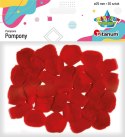 Pompony Craft-Fun Series czerwone 30 szt Titanum (283063)