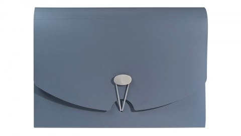 Teczka z przegródkami A4 kolor: grafitowa 13 przegródek Biurfol (THM-A4-02)