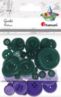 Guziki Craft-Fun Series plastikowe mix Titanum (24BR0202-32)