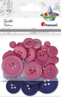 Guziki Craft-Fun Series plastikowe mix Titanum (24BR0202)