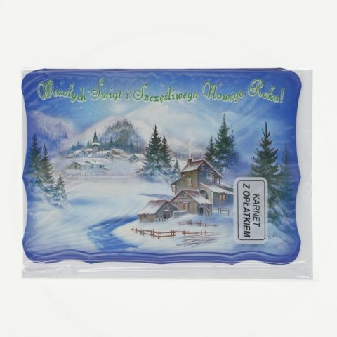 Kartka składana opłatek bn B6 Panorama (B6)