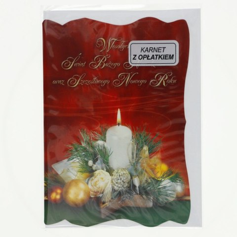 Kartka składana opłatek bn B6 Panorama (B6)