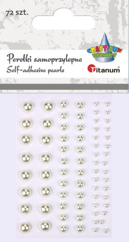 Kryształki Craft-Fun Series białe Titanum (24BR0201-preal colour)