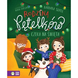 Książeczka edukacyjna Rodzina Petelków czeka na święta Zielona Sowa