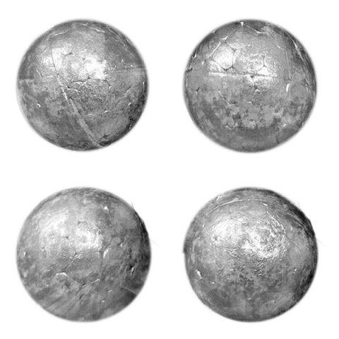 Ozdoba styropianowa Craft-Fun Series Srebrne kulki styropianowe Titanum