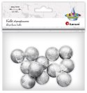 Ozdoba styropianowa Craft-Fun Series Srebrne kulki styropianowe Titanum