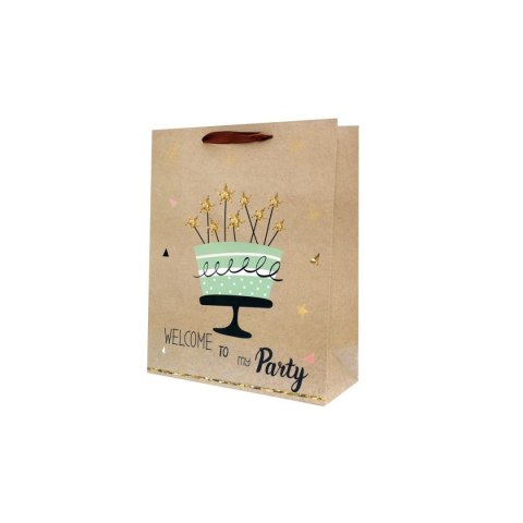 Torba prezentowa KRAFT FLUO [mm:] 180x230x 80 Beniamin (0241)