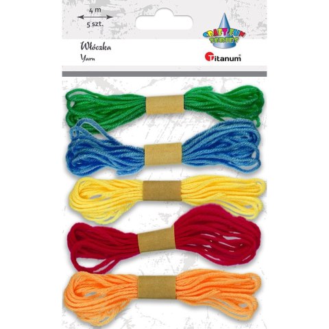 Włóczka Craft-Fun Series 5x4m 5 kol. Titanum (set1)