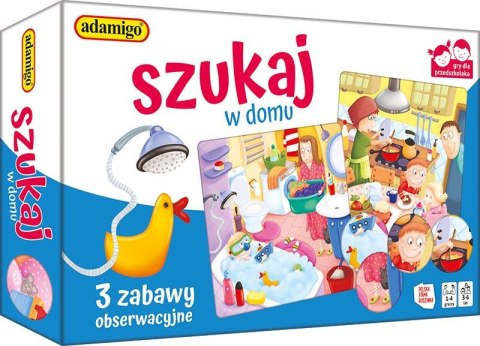 Gra edukacyjna SZUKAJ W DOMU Adamigo
