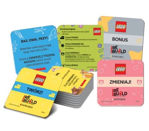 Karty LEGO® Karty Wyzwań. Zwierzęta Ameet (ACP 6603) 32 sztuk