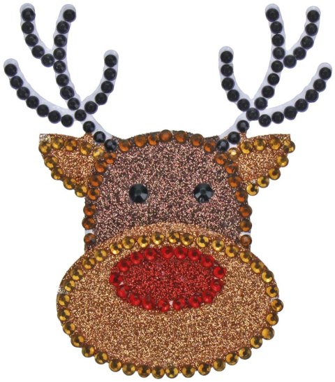 Kryształki Craft-Fun Series Głowa renifera mix Titanum (24MH0319)