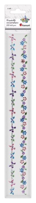 Kryształki Craft-Fun Series kwiaty mix Titanum (24MH03166)