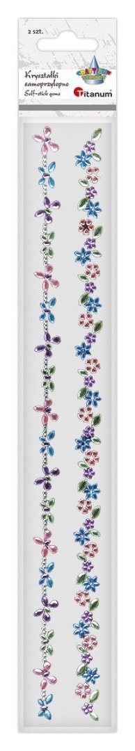 Kryształki Craft-Fun Series kwiaty mix Titanum (24MH03166)