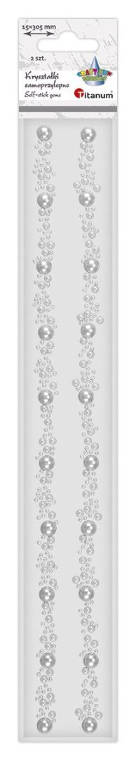 Kryształki Craft-Fun Series perełki białe Titanum (24MH03174)